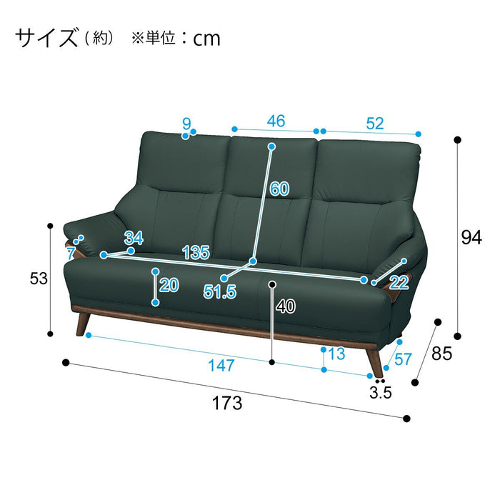 3S-SOFA KOTEI3 LT GR