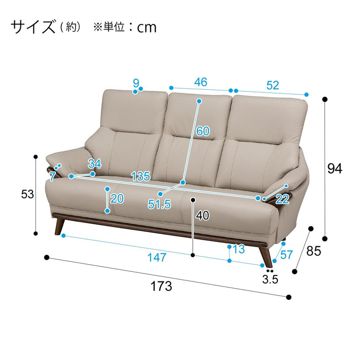 3S-SOFA KOTEI3 LT MO