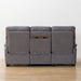 3P Electric Sofa with Table Graze Fabric