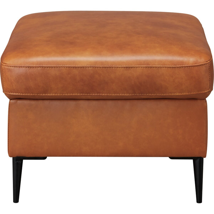 STOOL SATHERLA LEATHER-C2 BR