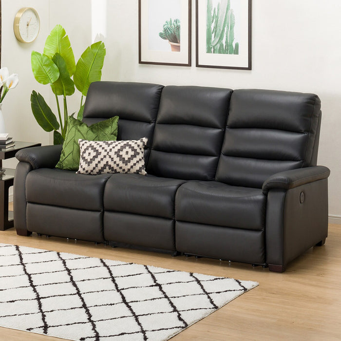 3P ELECTRIC SOFA N-BELIEVA BK2-HEI134 LEATHER