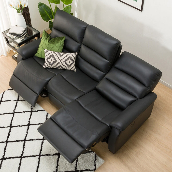 3P ELECTRIC SOFA N-BELIEVA BK2-HEI134 LEATHER