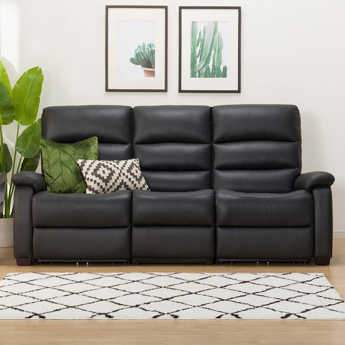 3P ELECTRIC SOFA N-BELIEVA BK2-HEI134 LEATHER