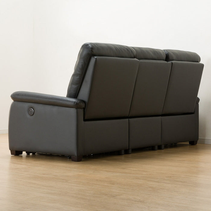 3P ELECTRIC SOFA N-BELIEVA BK2-HEI134 LEATHER