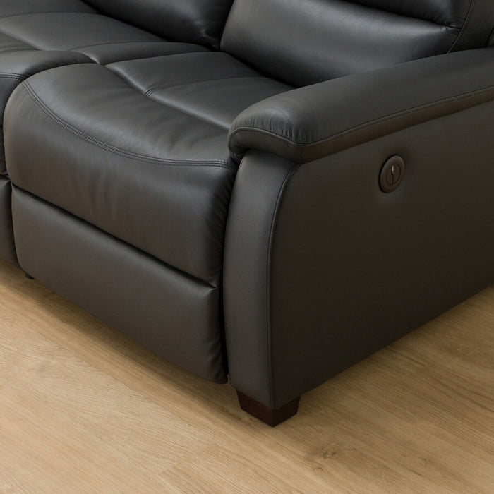 3P ELECTRIC SOFA N-BELIEVA BK2-HEI134 LEATHER