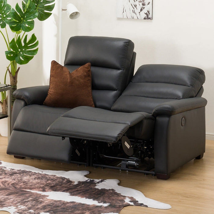 2P ELECTRIC SOFA N-BELIEVA BK2-HEI134 LEATHER