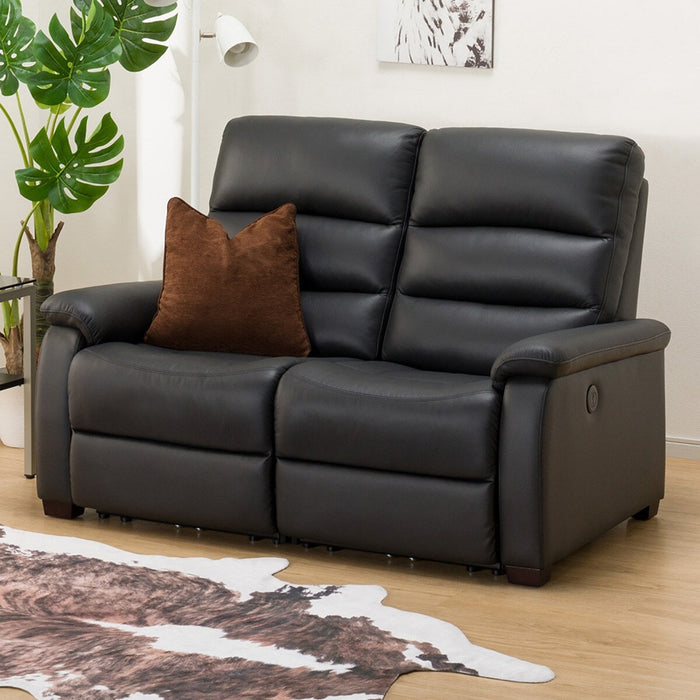 2P ELECTRIC SOFA N-BELIEVA BK2-HEI134 LEATHER