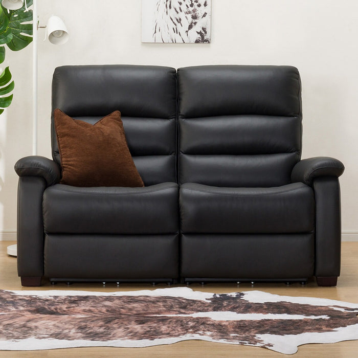 2P ELECTRIC SOFA N-BELIEVA BK2-HEI134 LEATHER