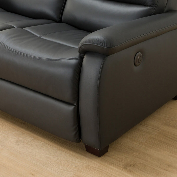 2P ELECTRIC SOFA N-BELIEVA BK2-HEI134 LEATHER