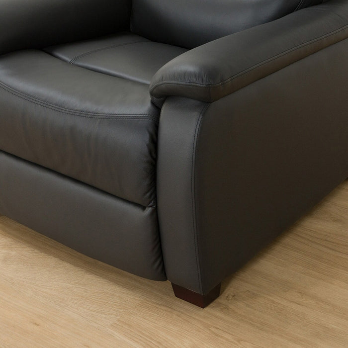 1P ELECTRIC SOFA N-BELIEVA BK2-HEI134 LEATHER