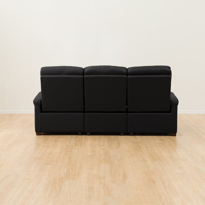 3 ELECTRIC 3P SOFA N-BELIEVA BK2-MI15 LEATHER