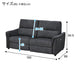 3 Seater Reclining Sofa KK6133 DGY