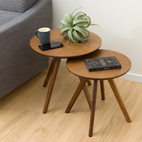 Nest Table Oak3 MBR (2Pcs Set)