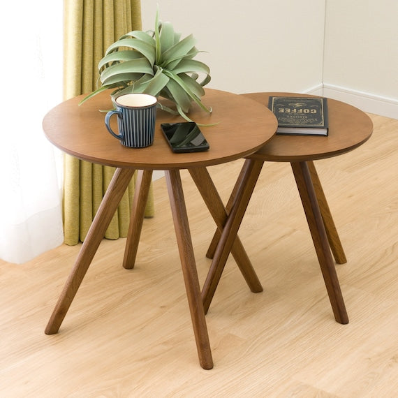 Nest Table Oak3 MBR (2Pcs Set)