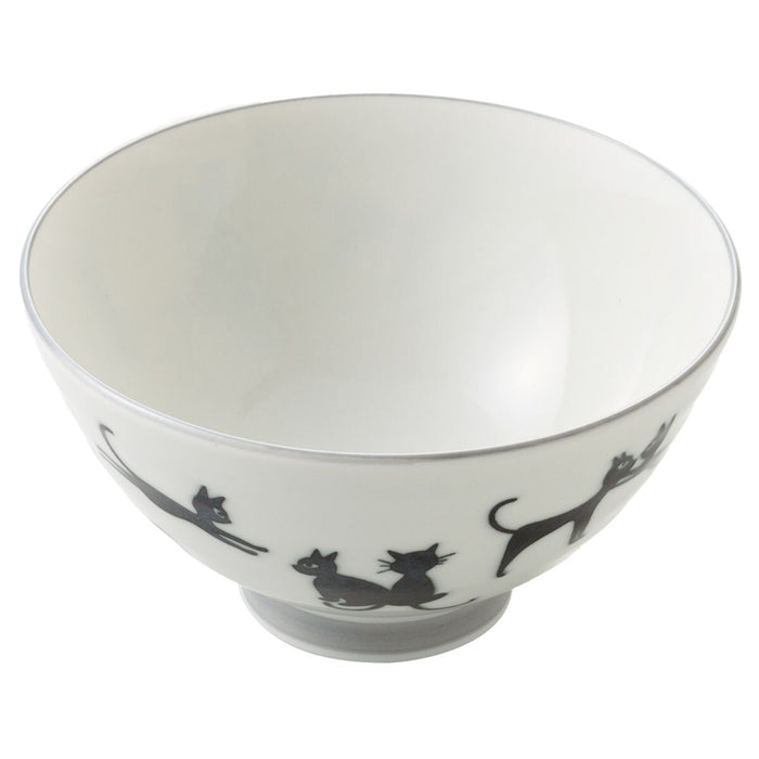 RICE BOWL BLACK CATS WH