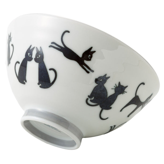 RICE BOWL BLACK CATS WH