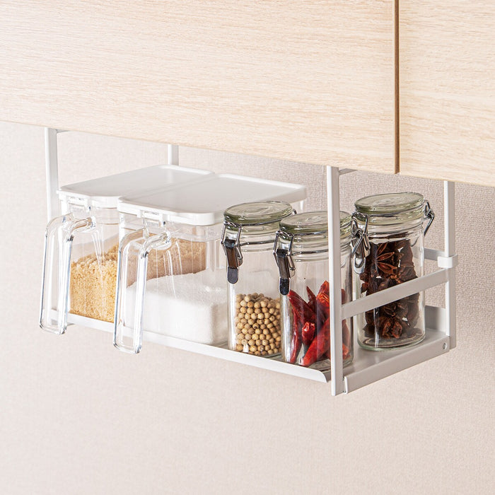 UNDERSHELF FOOD CONTAINER RACK KT-1475 WH