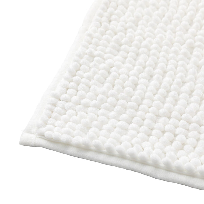 LOOP BATHMAT 35X50 WH YM002