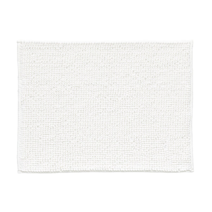 LOOP BATHMAT 45X60 WH YM002