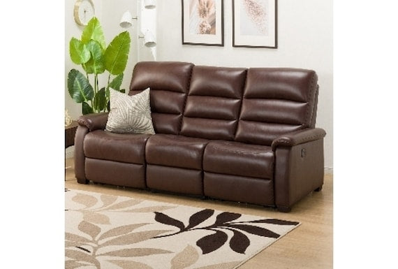 3 Seat Recliner Sofa N-Believa BR2-Scf66 Tk-Leather