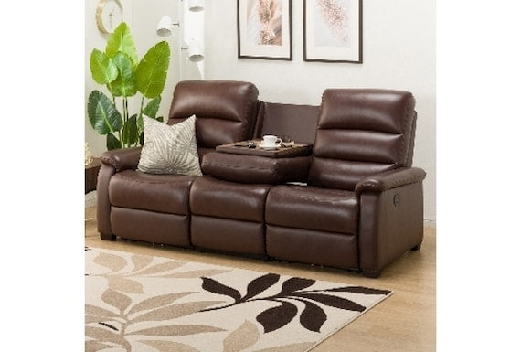 3 Seat Recliner Sofa N-Believa BR2-Scf66 Tk-Leather