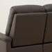 3 Electric 3P Sofa N-Believa DBR2-MI15 Leather