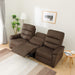 3 Electric 3P Sofa N-Believa Microfiber DBR