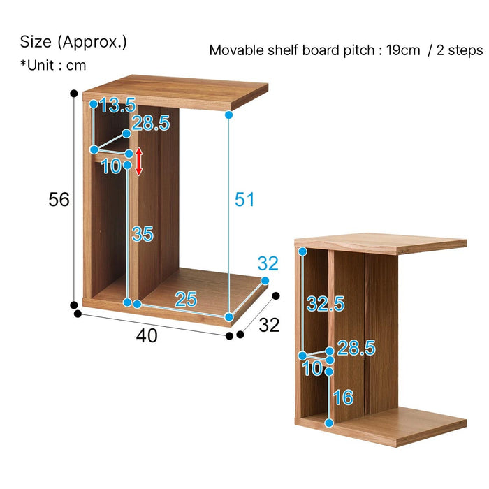 Side Table Connect4032-2 MBR