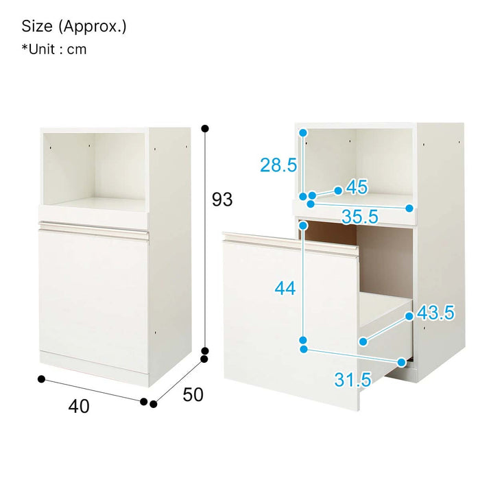 Bottom Ligare H50-40J WH