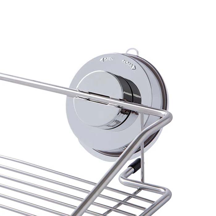 Stainless Rack With Suction Cup Cred W350