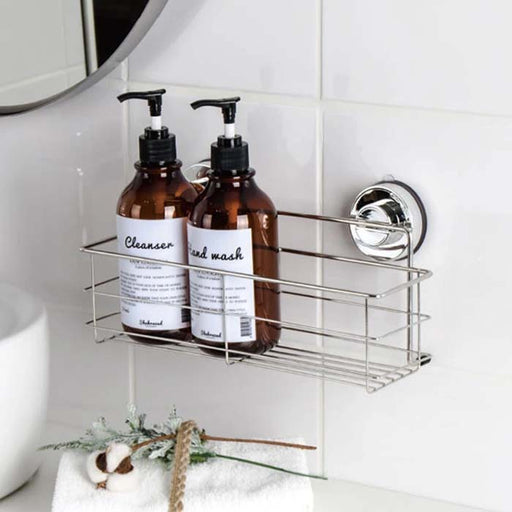 Stainless Bottle Rack With Suction Cup Cred W300