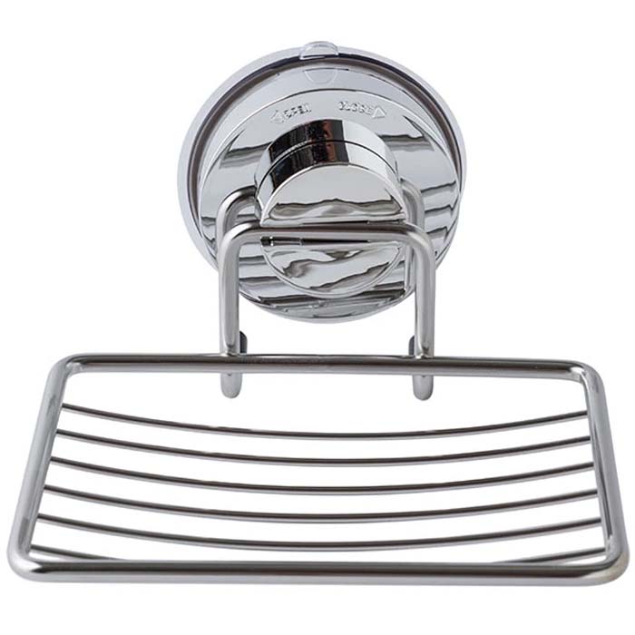 Stainless Soap Dish With Suction Cup Cred