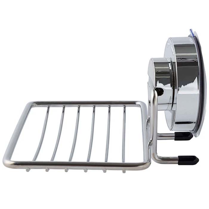 Stainless Soap Dish With Suction Cup Cred