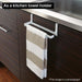 Paper  and  Towel Rack Flat WH