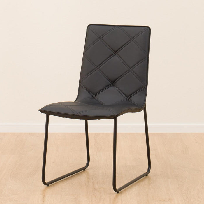 DINING CHAIR TENER KD N-SHIELD BK