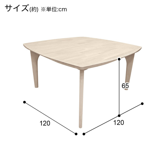 LD TABLE YA01 120 SQUARE WW