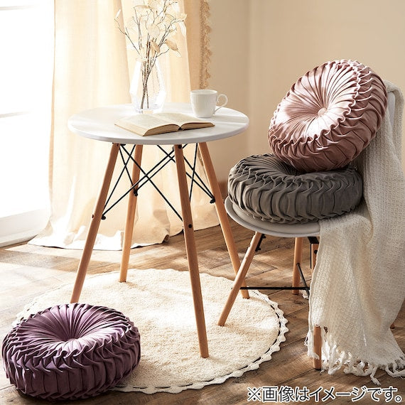 Round Cushion Dahlia GY