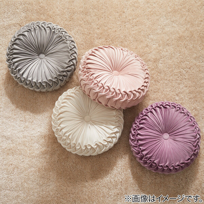 ROUND CUSHION DAHLIA2 PU