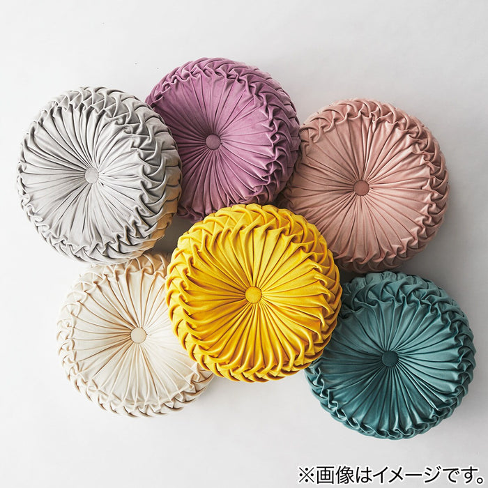 ROUND CUSHION DAHLIA YE SC023