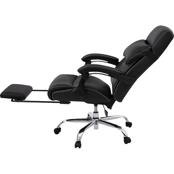 Office Chair Footrest OC702 PVC BK