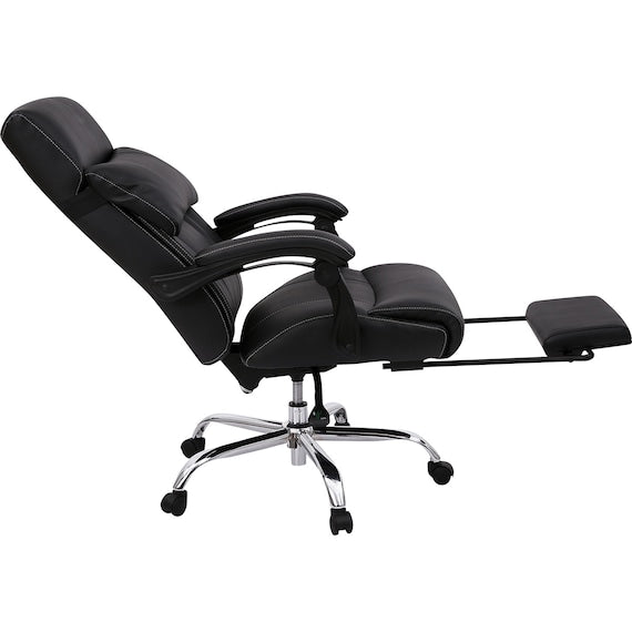 Office Chair Footrest OC702 PVC BK