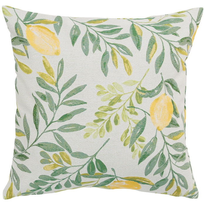 CUSHION COVER ODLEMON LEAF 45X45