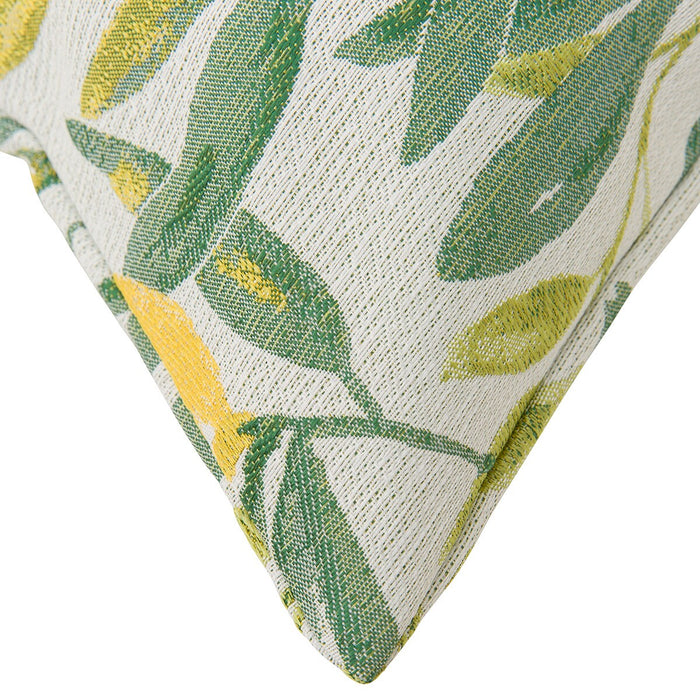 CUSHION COVER ODLEMON LEAF 45X45