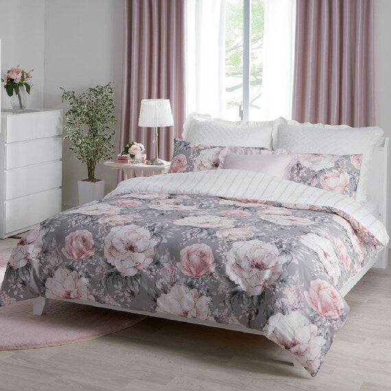 Quilt Cover N Grip Peony D