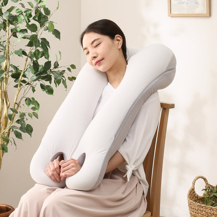 Cover for Pillow that wraps around the upper body