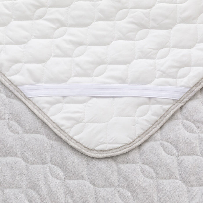 MATTRESS PAD COTTON VELOR S LGY S2412