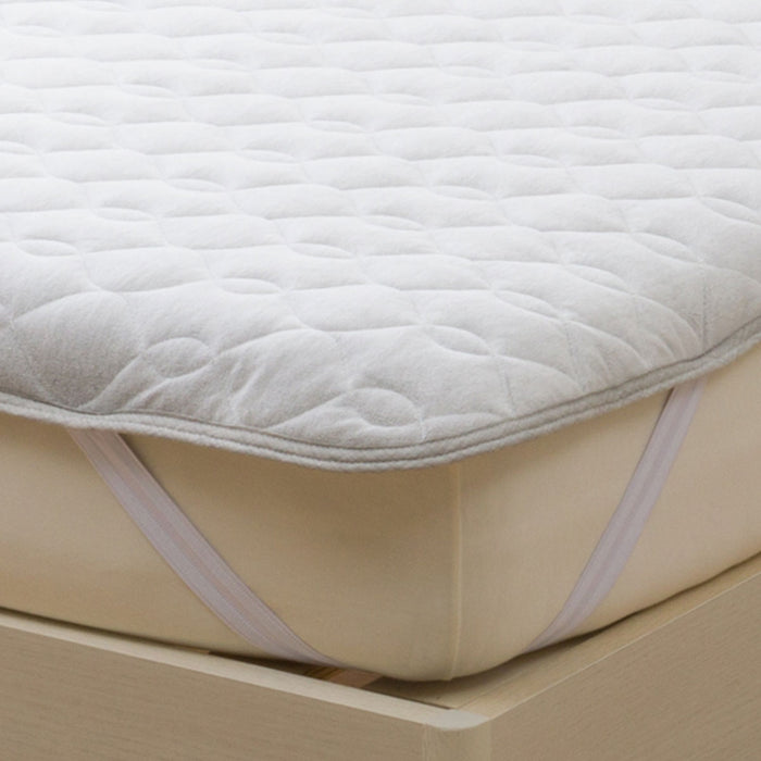 MATTRESS PAD COTTON VELOR S LGY S2412