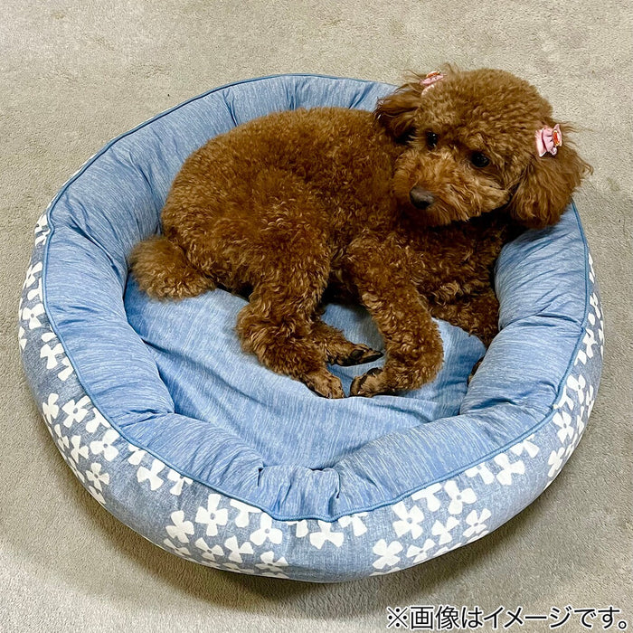 PET BED N-COOL M-ROUND BL S241