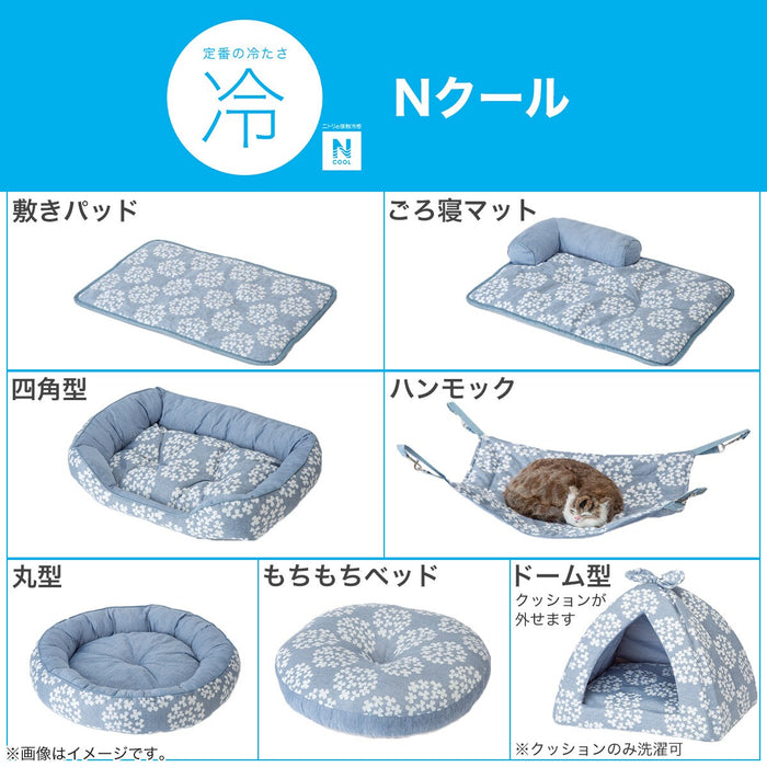 PET BED N-COOL M-ROUND BL S241