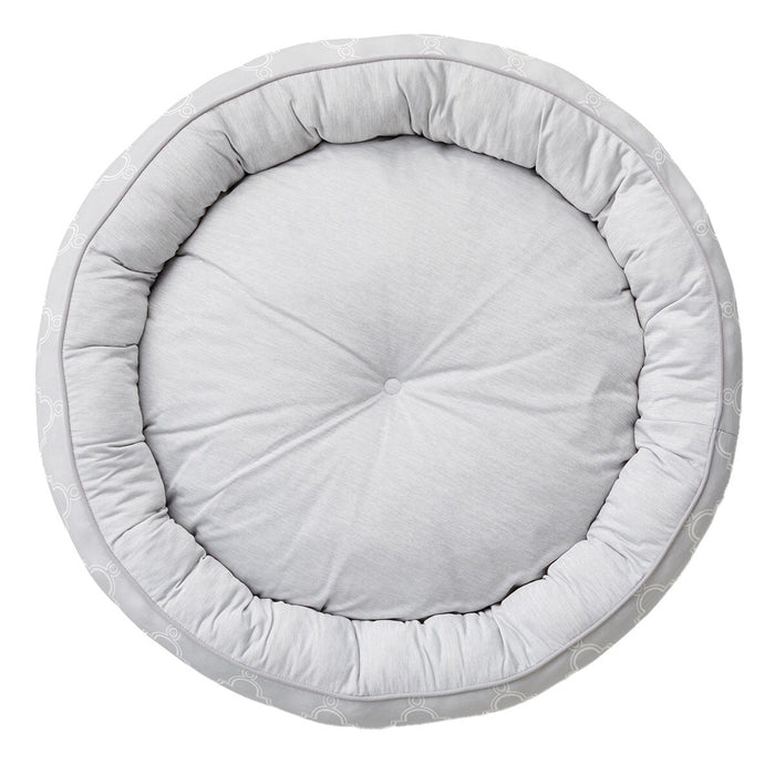 PET BED N-COOL WSP L-ROUND GY S244